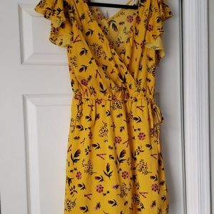 Floral print dress